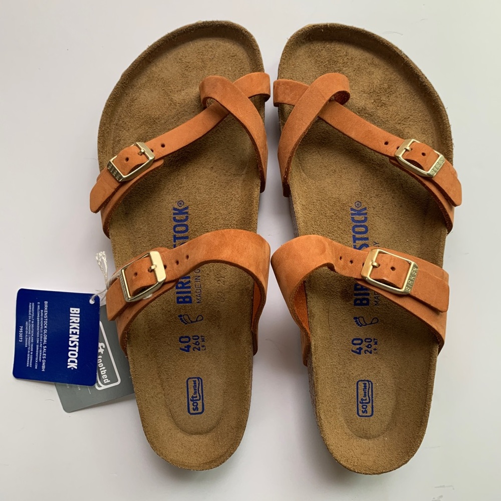 Birkenstock Women's Mayari Suede Nubuck Sandals 9